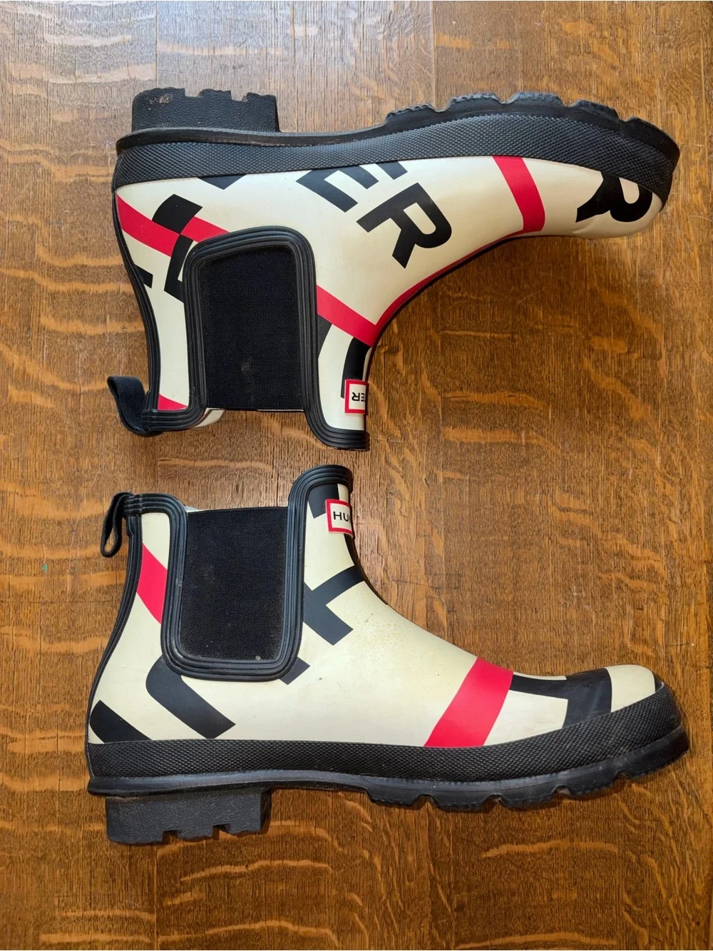Hunter Original Exploded Logo Chelsea boots